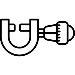 Micrometer Icon