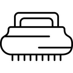 Cleaning Brush Icon