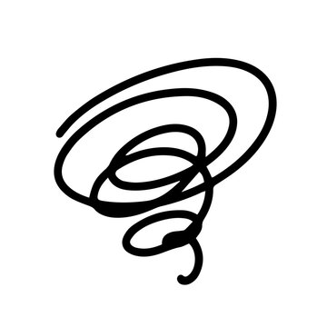 Image icons of worry and dissatisfaction. Icon illustration of mopey and stressed emotions. Hand drawn vector illustration.