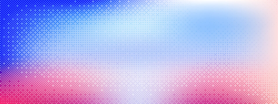 Retro pixel art with bitmap arrangement and gradient overlay. A universal digital background for tech or creative projects. Vector illustration