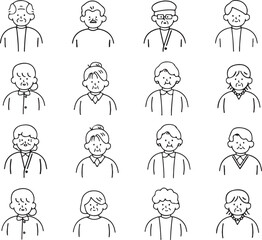 Cartoon Kids Group, Boys and Girls Standing, Childhood Moments, Simple Line Art, Transparent Background