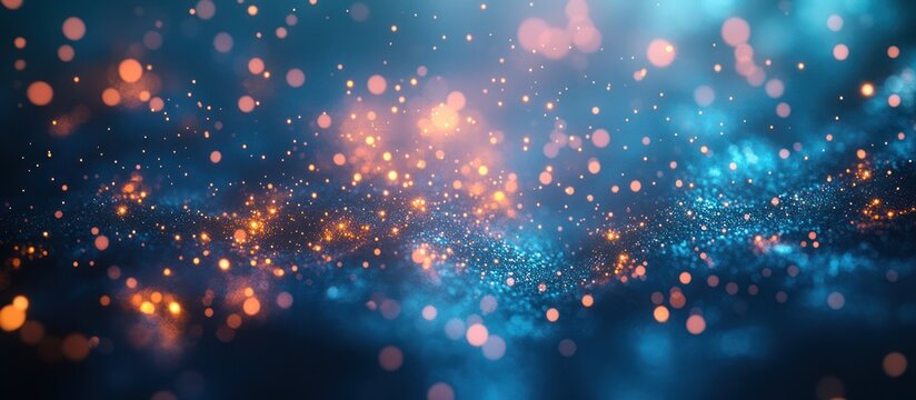 Abstract Sparkling Lightscape