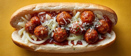 Italian meatball sub