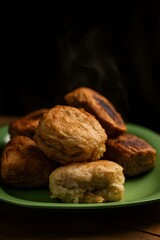 fried tofu stuffed with Indonesian snacks