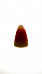 Fototapeta premium Single candy corn isolated on white background