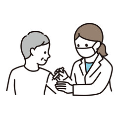 Fototapeta premium People Vector Illustration – Boys and Girls in Various Professions and Occupations like doctor, engineer, chef, teacher, firefighter, police officer, scientist, artist, pilot, and more. 