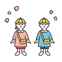 People Vector Illustration – Boys and Girls in Various Professions and Occupations like doctor, engineer, chef, teacher, firefighter, police officer, scientist, artist, pilot, and more. 
