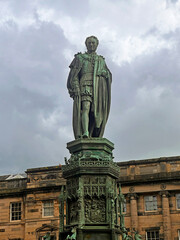 Obraz premium statue of king charles iv