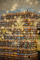 Beautiful scenery at a library in Seoul, Korea