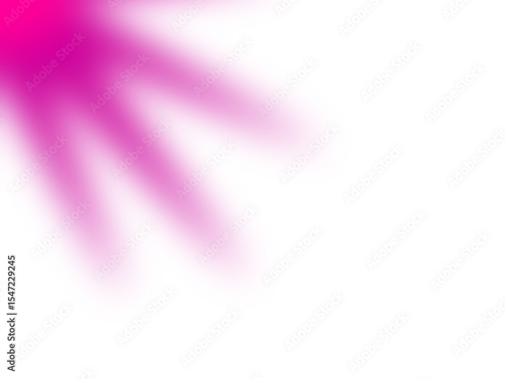 Poster abstract pink gradient shape with wavy edges on a black background design element