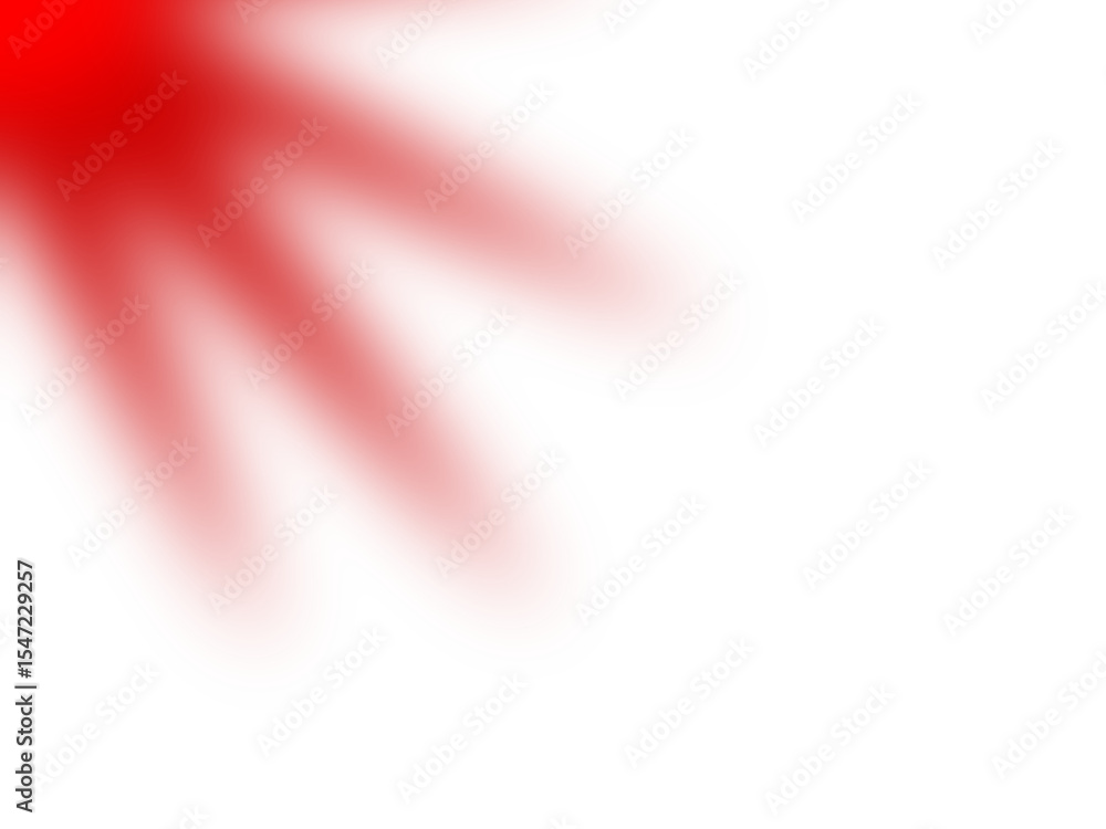 Poster abstract red and black graphic with a unique flowing shape and artistic design