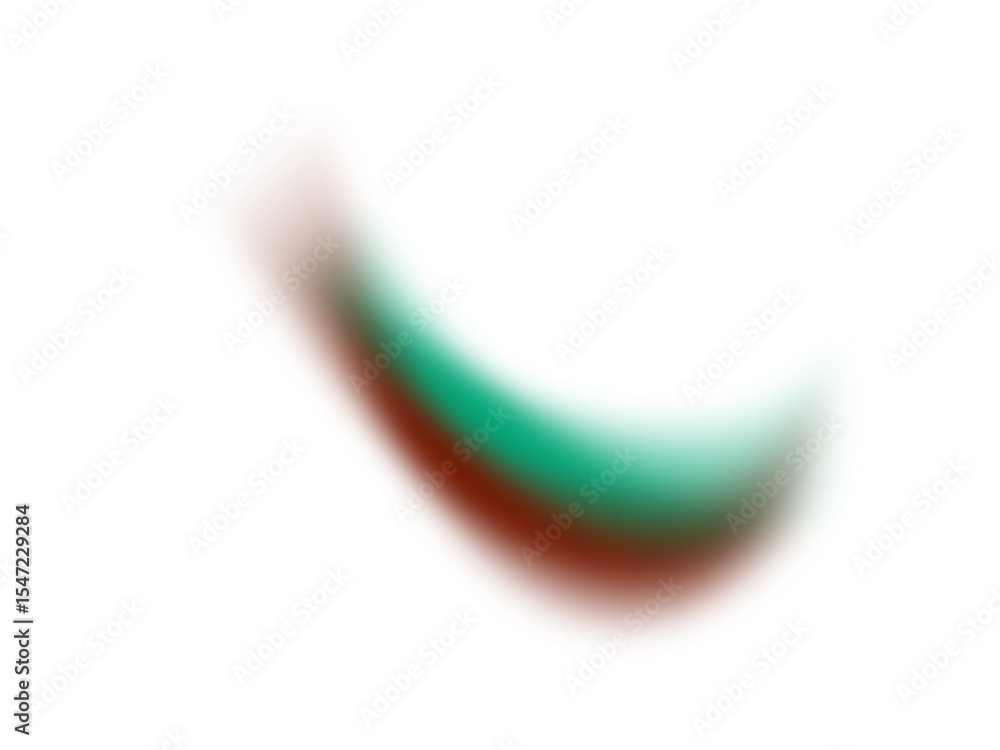 Poster abstract swirling shape with gradient colors against a solid black background