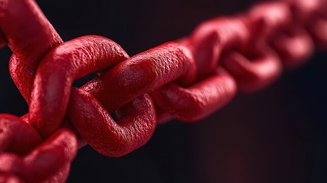 Interconnectedness: A Red Chain
