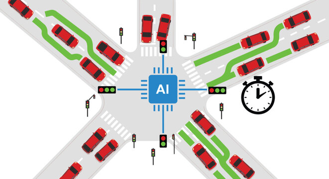 Optimized Traffic Flow Through AI-Powered Signal Coordination Reduces Congestion And Improves Travel Times