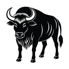 Buffalo vector silhouette