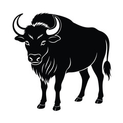 Buffalo vector silhouette