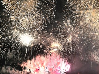夜の花火大会