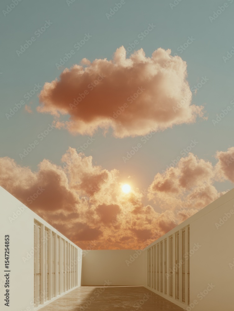 Aufkleber modern edge computing architecture with hybrid cloud integration and secure data transfer for seamle