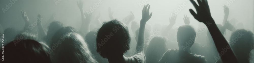 Aufkleber energetic dance rave with laser lights and youthful crowd celebrating unity and vibes in a modern ni