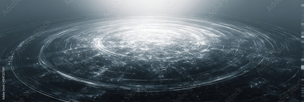 Aufkleber futuristic automation hub with digital network visualization for smart power grid and renewable ener