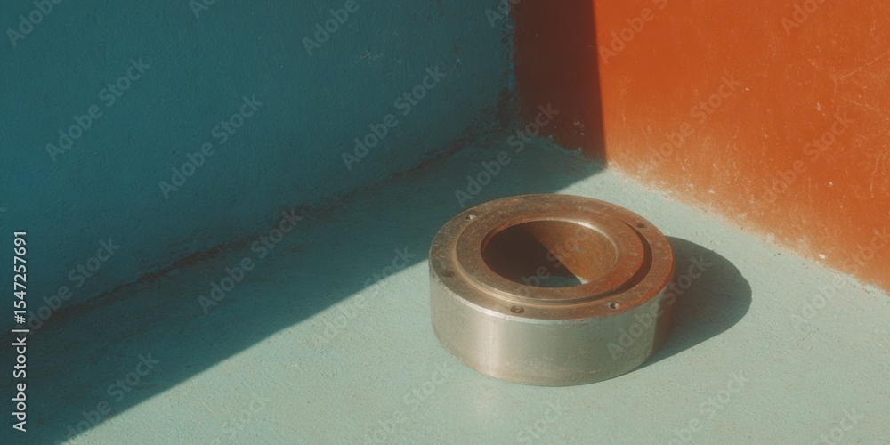 Poster precision engineered wheel hub assembly with bearing on minimal gradient surface for automotive repa