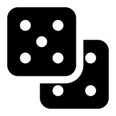 dice icon for illustration