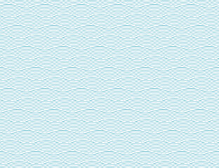 Abstract seamless pattern with waves