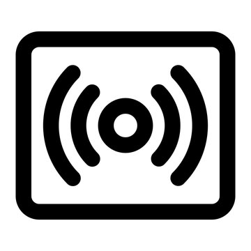 llive streaming icon for illustration
