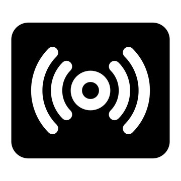 llive streaming icon for illustration
