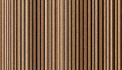 Obraz premium Elegant Wood Slat Wall: A Modern Interior Design Texture with Warm Tones and Vertical Lines