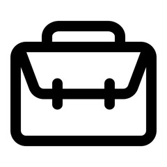 briefcase icon for illustration