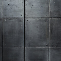 Naklejka premium Dark Gray Concrete Texture Seamless Tile Background isolated on transparent background
