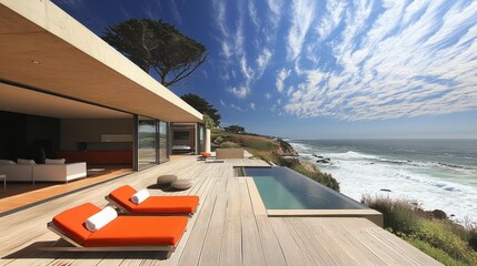 Oceanview Home: Luxury Deck & Infinity Pool