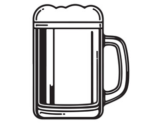 BEER MUG SILHOUETTE