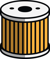 Essential Automotive Engine Oil Filter Icon