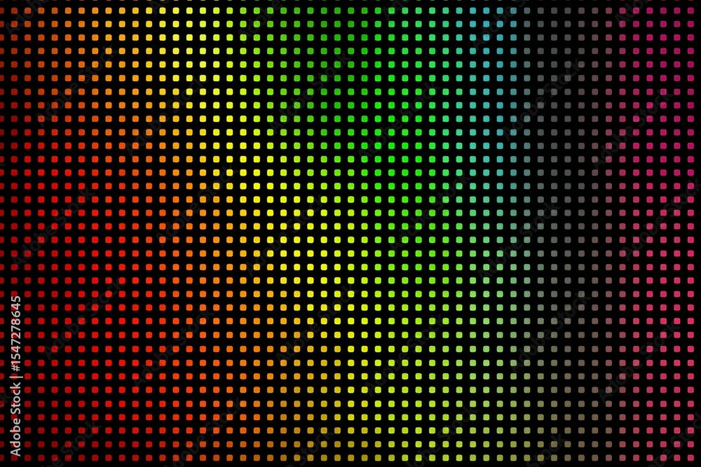 Poster vibrant multicolor gradient with dotted pattern