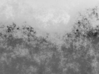 Metal grunge texture with faded black and gray clouds creating a moody atmosphere.