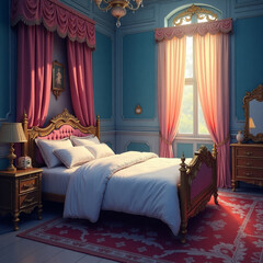 bedroom with bed