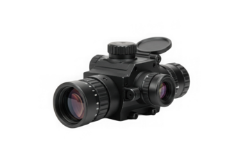 Optical device with various controls and lenses providing an innovative viewing experience today.