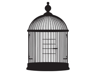 BIRDS CAGE SILHOUETTE