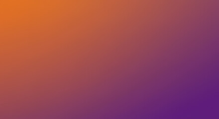 Energetic color transition from vibrant purple to a glowing orange horizon.
