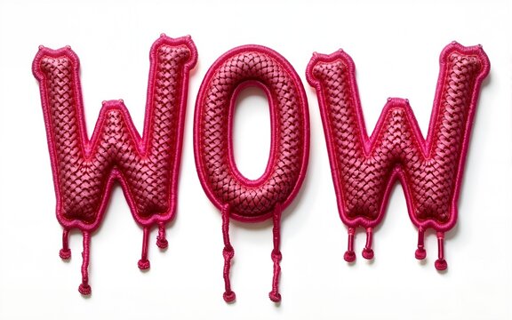 PNG Text wow accessories embroidered accessory. High quality