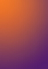 Contemporary abstract design featuring a seamless purple and orange color flow.
