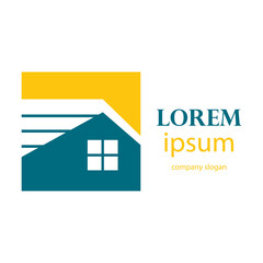 simple and elegant housing logo design