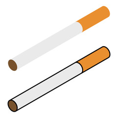 タバコ　イラスト