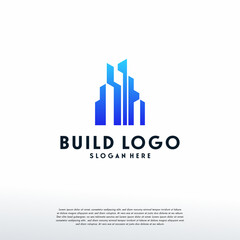 Building logo designs vector, Real Estate logo template, Logo symbol icon