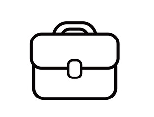School Icon 16C : bag, briefcase, suitcase, case, business, leather,