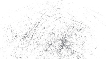 Gray Scratch Texture White Background Grunge Overlay Distressed Scratched Lines Pattern Abstract Design Element