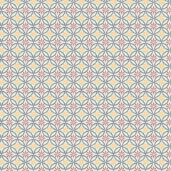 Abstract color poster seamless decorative pattern art vector illustration isolated on muted background	