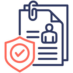 Obraz premium Confidentiality Icon